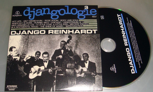 Django Reinhardt Djangologie 3 1937 Cd Mini Lp Eu