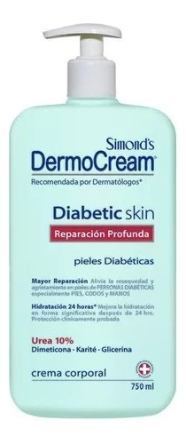 Simonds Dermocream Diabetic Skin 750 Ml