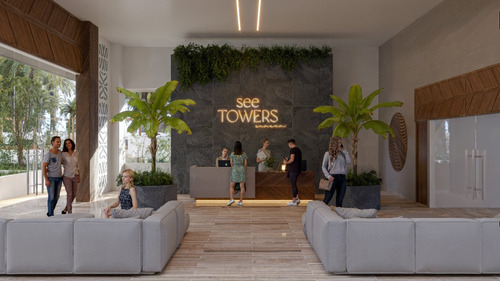 Departamento En Venta En Cancún, See Towers, Ubicación Privilegiada