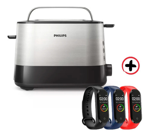 Tostadora Philips Hd2637 Rejilla Bandeja Para Migas + Sm