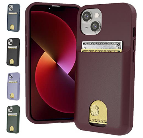 Lupa Legacy iPhone 14 Funda Con Card Holder, Wallet Case Par