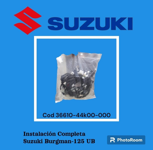 Instalación Completa  Suzuki Burgman-125 Ub  