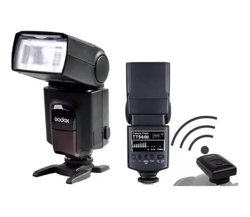 Flash Godox Tt560ii Transmisor Inalámbrico + Bracket Soporte