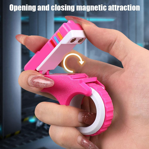 Juguete Deslizador De Dedos Edc Fidget Spinner 3d Con Descom