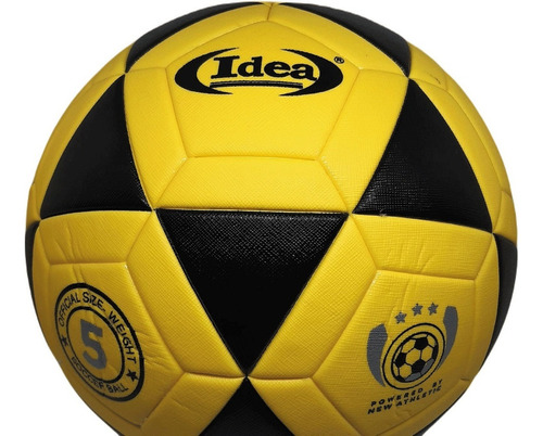 Bola De Futebol Idea Futvolei Nº 5 Unidade X 1 Unidades  Cor Amarela