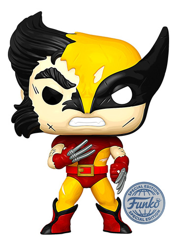 Funko Pop! Marvel 50 Years Wolverine #1375 Battle Damage (Usado)
