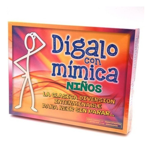 Juego De Caja Dígalo Con Mímica De Niños