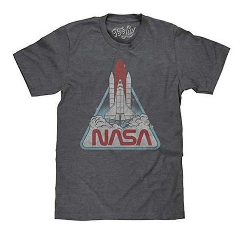 Tee Luv Nasa Space Shuttle Shirt - Camiseta Retro Con Logo D