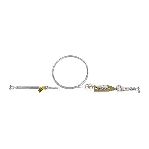 Sistema De Línea De Vida Horizontal 3m Dbi-sala 50' Con Abso
