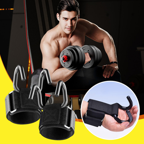 Pulsera De Muñeca F Pullsups Power Hook Para Colgar Horizont