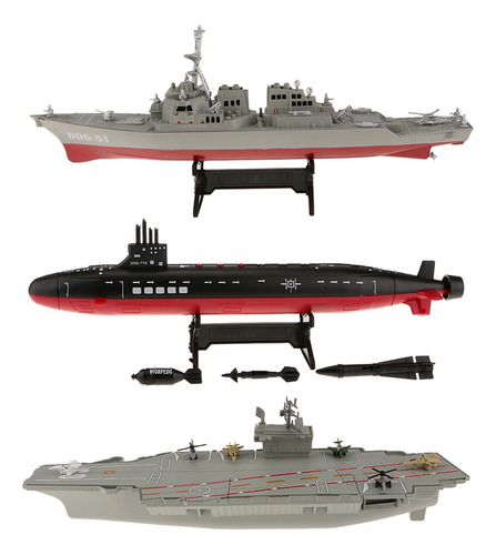 Maqueta De Juguete De Plástico Modelo Militar Seawolf Attack