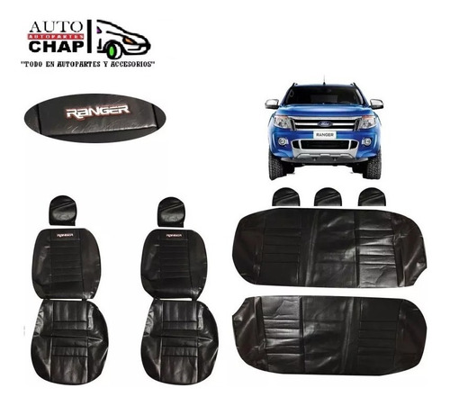 Funda Para Asiento Ford Ranger 2013 Doble Cab. Tras. Entero