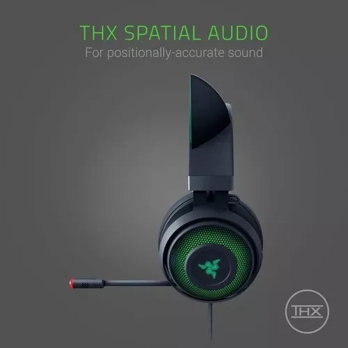 Imagen 8 de 8 de Refurbished Auriculares Razer Kraken Kitty Chroma Negro