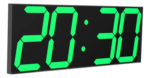 Reloj De Pared Led Digital Tamaño Grande Con 15 Cm