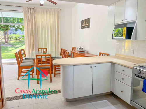 Cad Xcaret 15. ¡escápate Al Paraíso! Casa Con Alberca Privada, Jardín Y Club De Playa En Acapulco Diamante