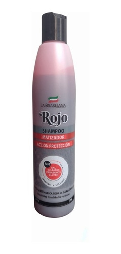 Shampoo Matizador Rojo La Brasiliana Sin Sal