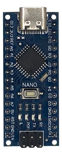 Placa Módulo De Desenvolvimento Nano Usb-c Atmega328 Arduino