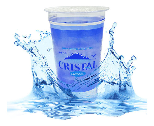 Gua Cristal Copo 300 Ml Caixa Com 48 Unidades Full