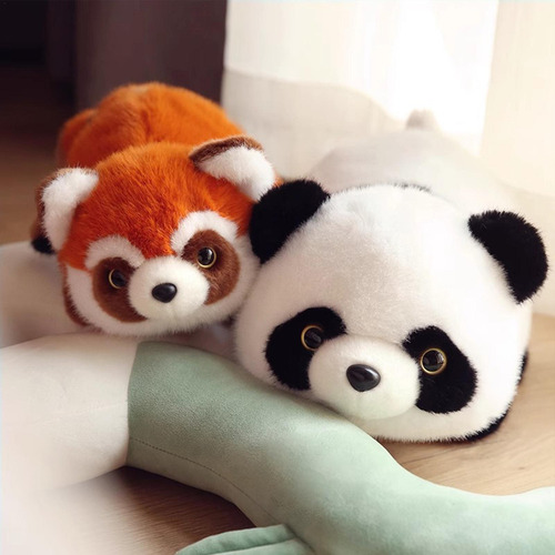 // Peluche Panda Peluche Panda Rojo Reversible Peluches