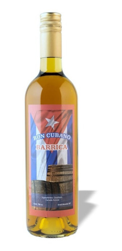 Ron Cubano Barrica Blanco Y Dorado 750ml