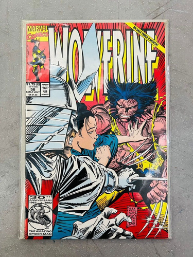 Wolverine #56 Comic Marvel X-men Back Issue