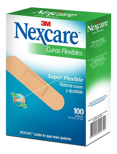 Curas Flexible Nexcare 3m Comfort Confort