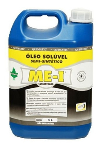 Óleo Solúvel Semi Sintético Ecológ. Me1 5000 Ml(5 L) T-85752
