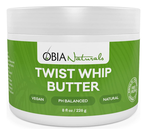 Obia Naturals - Crema Hidratante Para El Cabello Twist Whip.