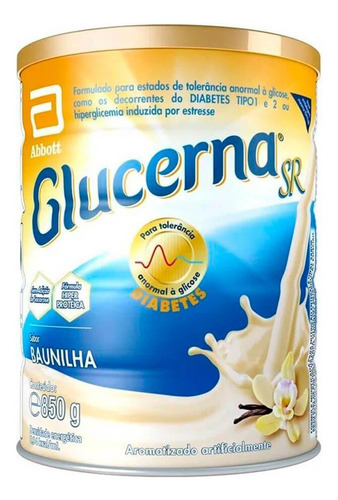 Glucerna Baunilha Com 850g Baunilha