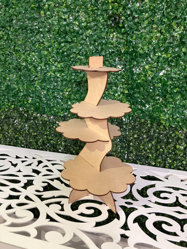 Torre Para Cupcakes Mediano Candy Bar Mesa De Dulces