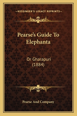 Libro Pearse's Guide To Elephanta: Or Gharapuri (1884) - ...