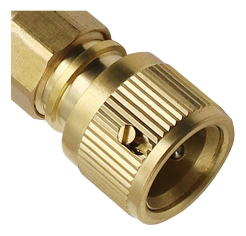 2 Adaptador De Manguera De Jardín Conector Rápido De