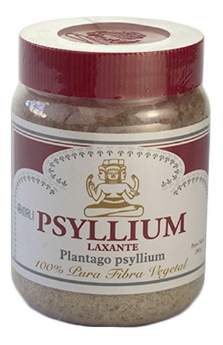 Psyllium Laxante 200gr Plantago Tapa Roja Fibra Digestiva
