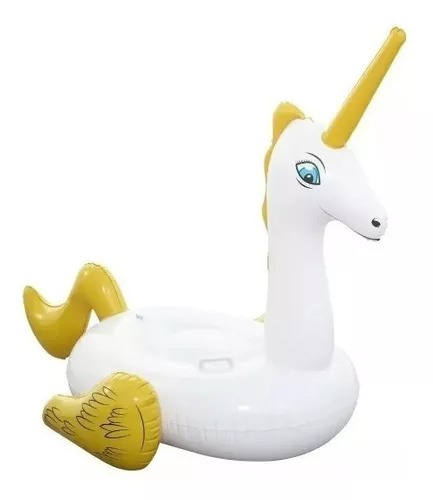 Inflable Unicornio Flotador Pileta Bestway Hidraulica Rubber