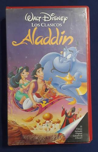 Vhs Aladdin Original Hi-fi Stereo