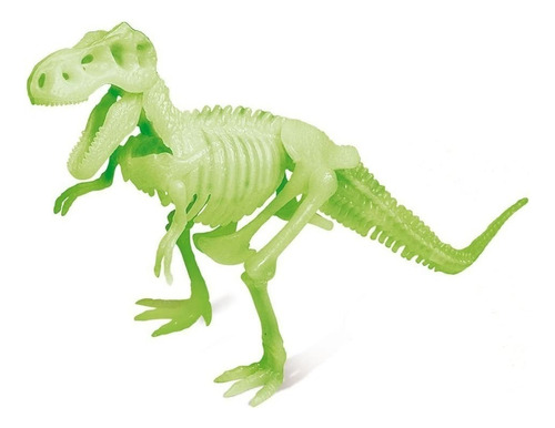 Kit De Excavación Fósil T-rex Brilla En La Oscuridad
