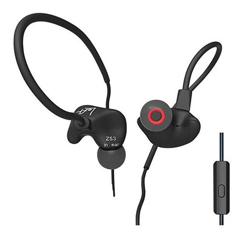 Inear Audífonos Kz Zs3 Hifi Dual Driver 1ba 1dd Original