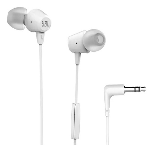 Auriculares In-ear Jbl C50hi Cable 3.5mm Con Micrófono