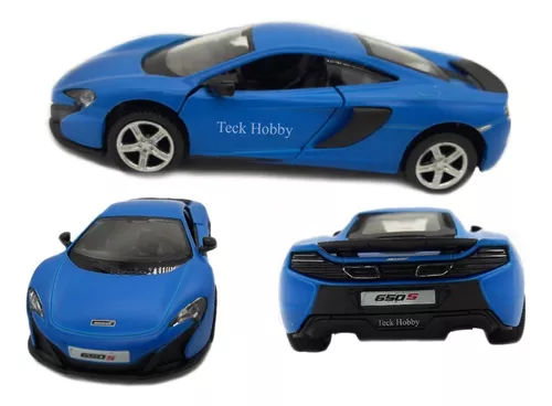 TECK HOBBY  Carro Miniatura Ferro Mclaren 650s Escala 1 36 Branco