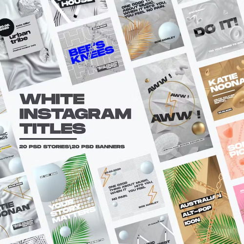 Plantillas Redes Sociales Pack+300pack 25gb Instagram Diseño