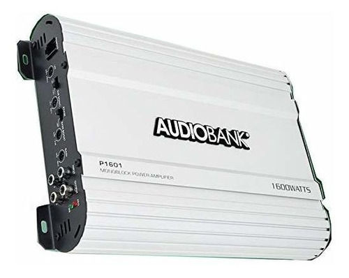 Audiobank Monoblock 1600 Watts Amp Class Ab Car Audio Amplif