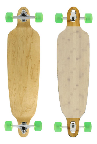 Alce Doble Gota 9.75 X 39.75 Longboard Baked Bamboo Complet.