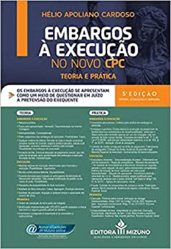 Embargos À Execução No Cpc - Teoria E Prática - 5ª Ed