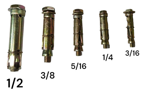 Ramplug Expansible Metálico De 5/16 Pulgadas