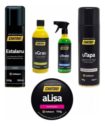 Kit Chato Com Carro Chatou! - Aoraboni