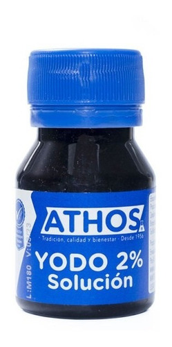 Yodo 2% Solución Athos X2 Un 