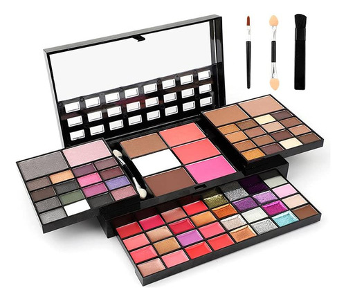 Kit De Maquillaje Profesional De 74 Colores Todo En Uno, Inc