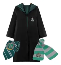 Comprar Traje Harry Potter Slytherin Capa - Talla Desde 16 Hasta Xl