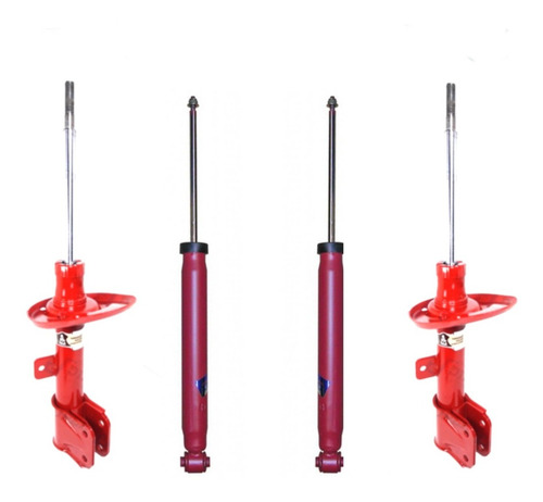 Imagen 1 de 6 de Kit 4 Amortiguadores Fric Rot C4 Lounge - 308 - 408