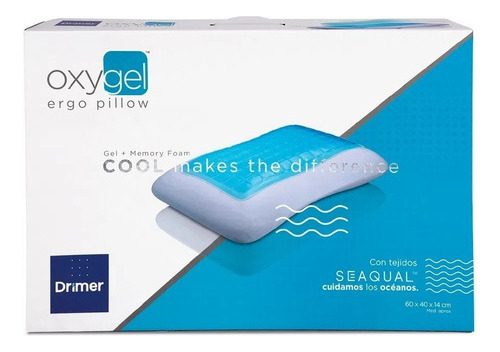 Almohada Seaqual Visco Oxygel Ergo